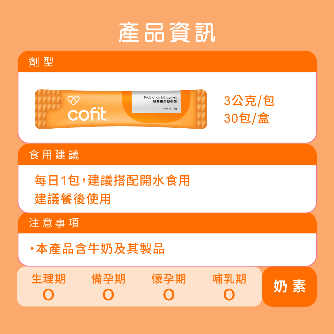 Cofit 酵素複合益生菌